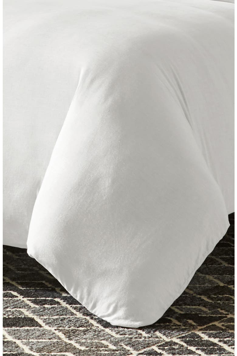 Dream Duvet Cover, Alternate, color, WHITE