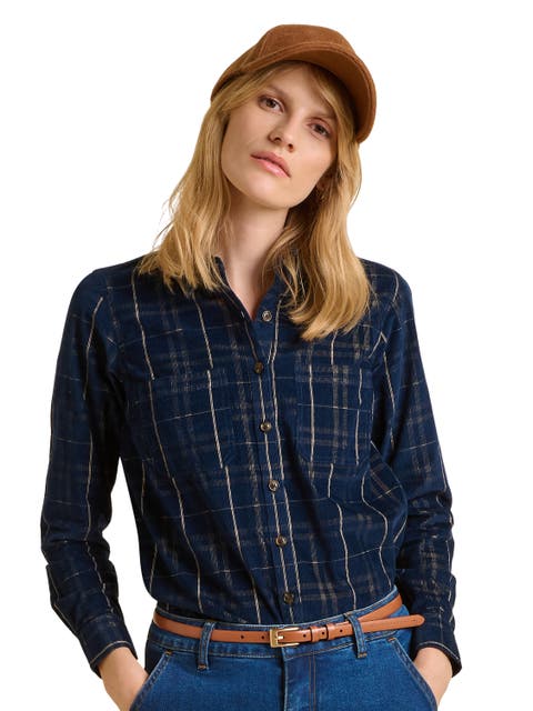 Frances Long Sleeve Checked Shirt