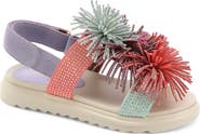 Kurt Geiger London Kids' Orson Fringe Slingback Sandal