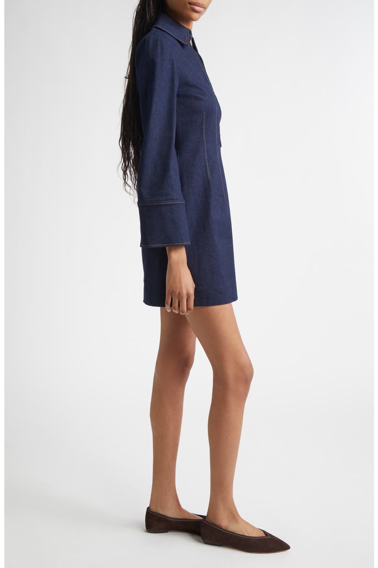 Raymond Denim Shirtdress, Alternate, color, MIDNIGHT WASH