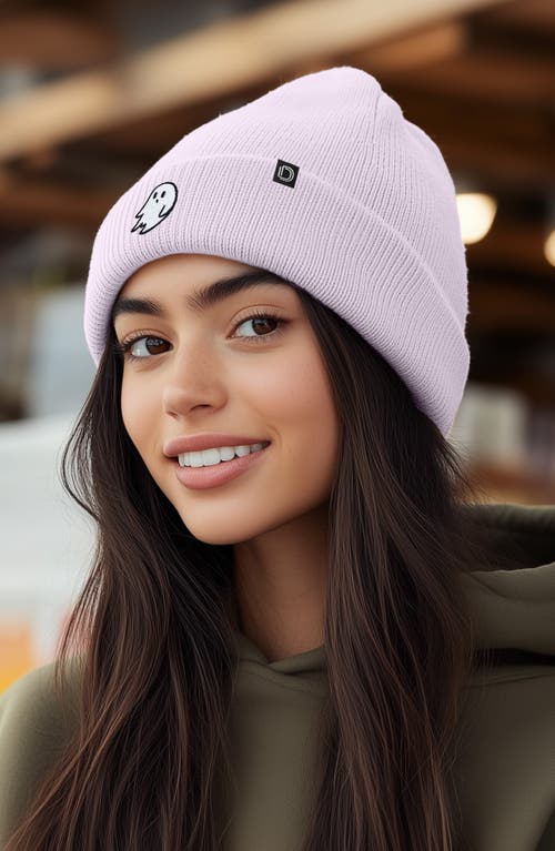 Dalix Ghost Beanie In Lavender