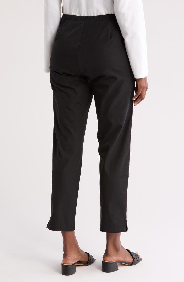 Eileen Fisher High Waist Slim Ankle Pants, Alternate, color, 
