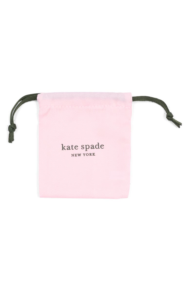 Kate Spade New York my love cubic zirconia heart stud earrings, Main, color, 