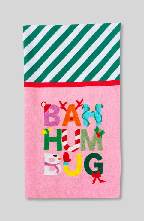 Bah Humbug Dish Towel