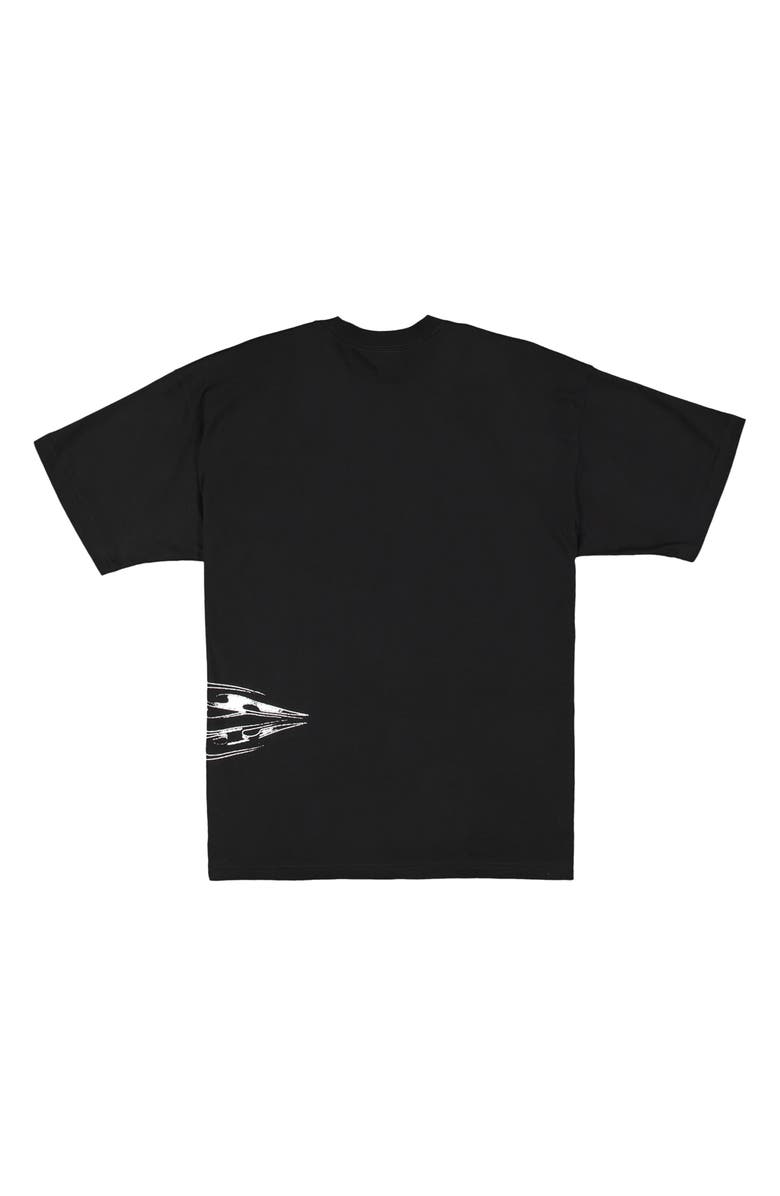 Billabong Chrome Diamond Logo Cotton Graphic T-Shirt, Alternate, color, Black