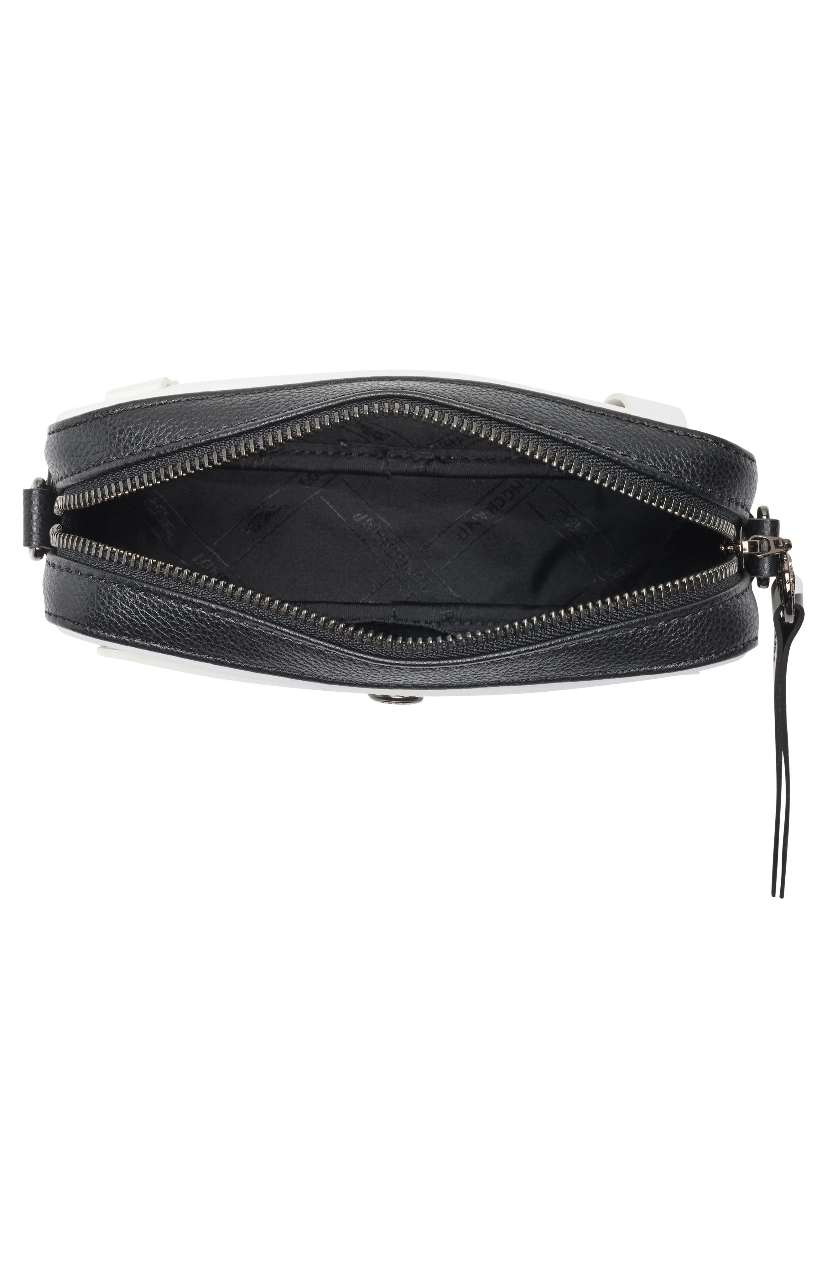 Longchamp Le Foulonné Small Crossbody Belt Bag, Alternate, color, White