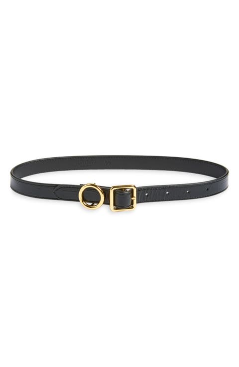 Slim Regalo Leather Belt