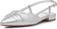 Vince Camuto Agnes Pointed Toe Slingback Flat