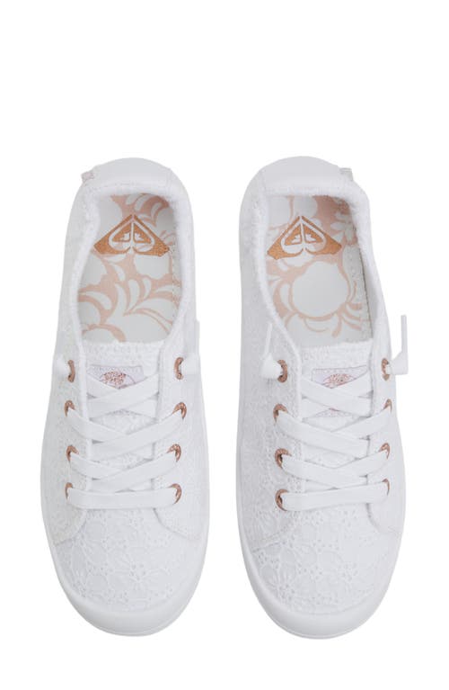 Roxy Bayshore Plus Sneaker In Open White
