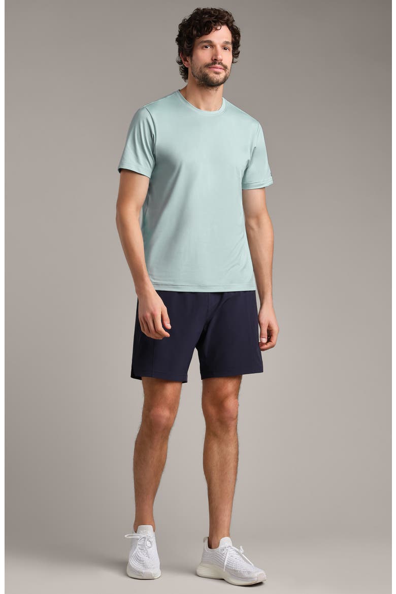 Backspin Performance T-Shirt, Alternate, color, BLUE WATER