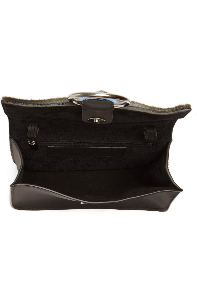 Brother Vellies 'Palma' Springbok & Leather Crossbody Bag, Alternate, color,