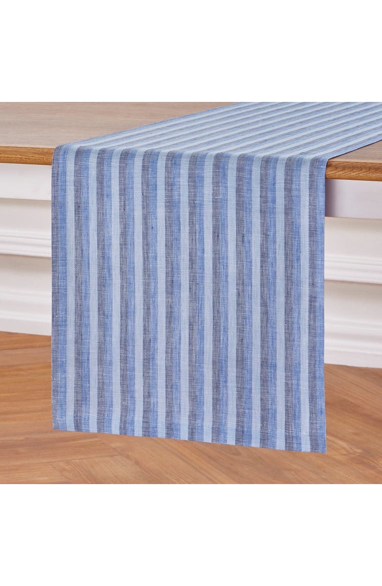 Solino Home Linen Table Runner for Dining Table, Holiday and Everyday Table Decor - Bistro, Alternate, color,