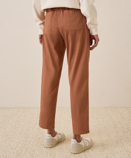 Pact Organic Cotton Daily Twill Pant In Ochre
