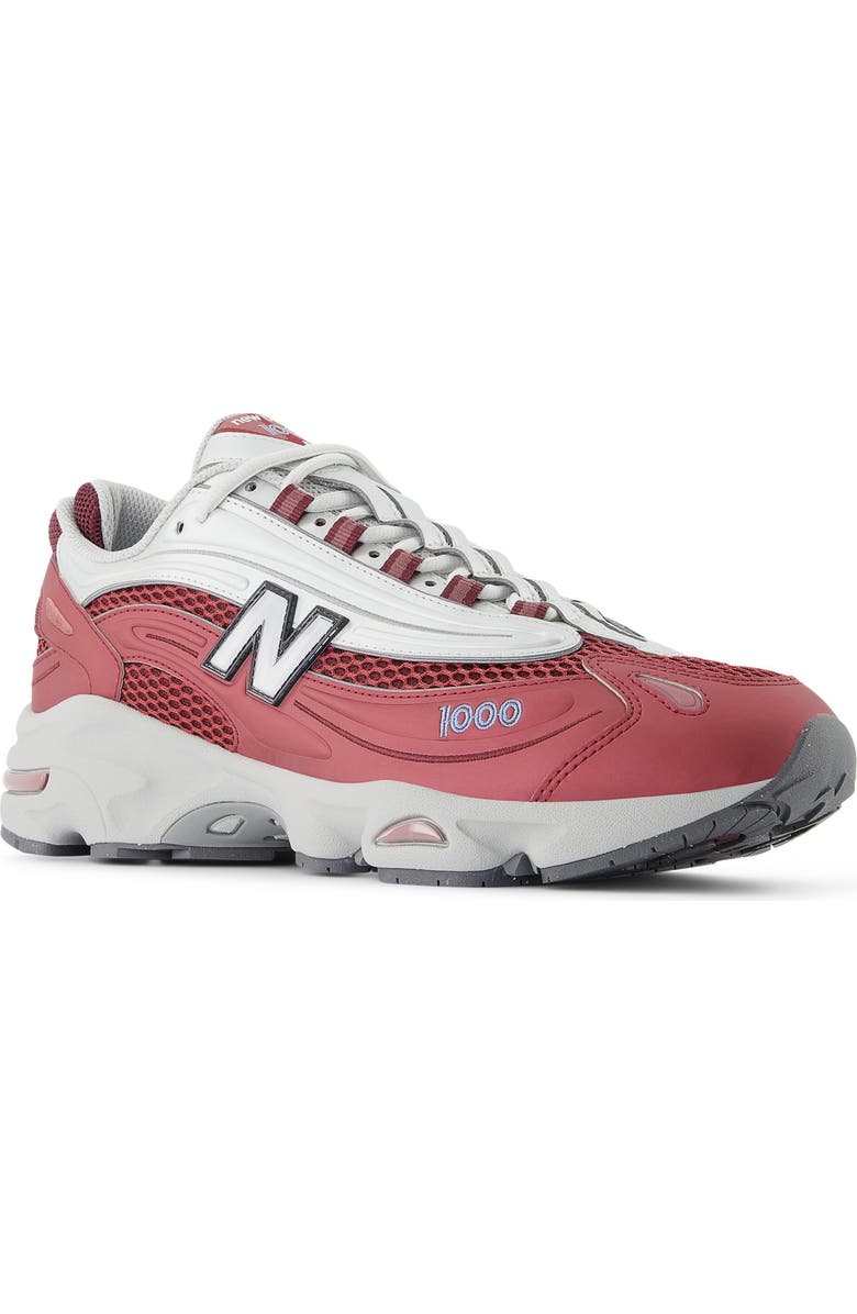 New Balance 1000 Sneaker, Main, color, Monarch Burgundy/ Silver