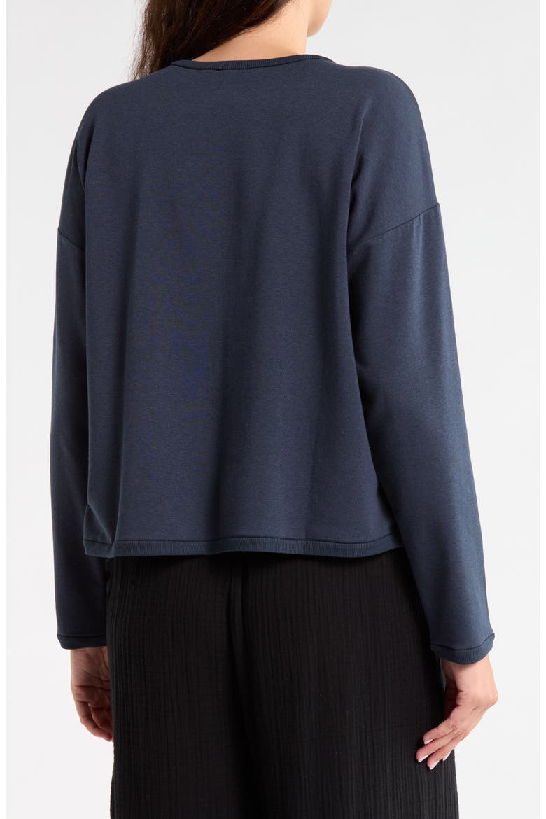 Boxy Terry Top, Alternate, color, DEEP ADRIATIC