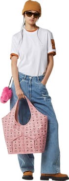 MCM Leni Shopper in Visetos