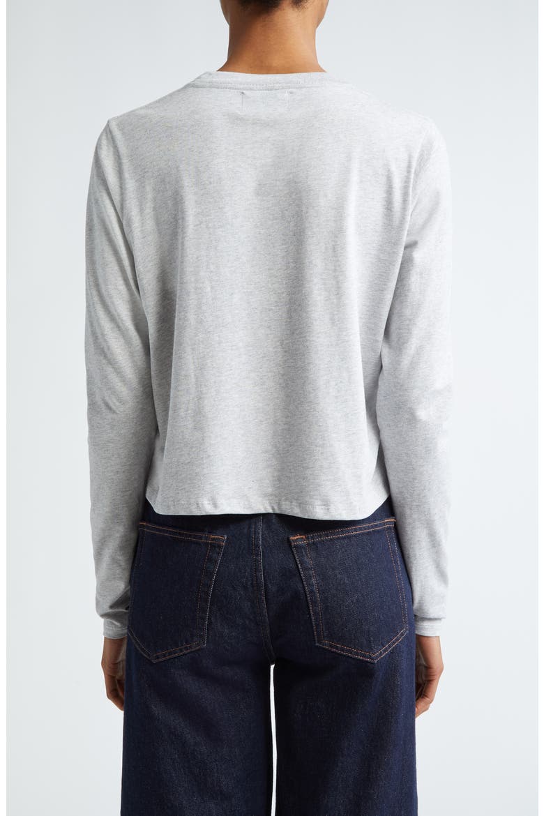 Masal Long Sleeve Cotton T-Shirt, Alternate, color, GREY MELANGE