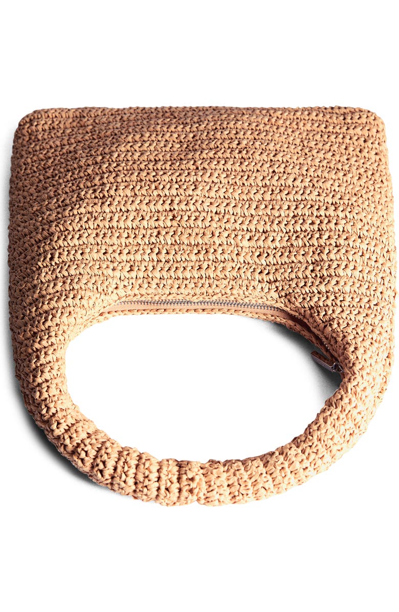MANGO Straw Shoulder Bag, Alternate, color,