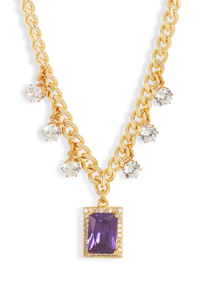 The Vixen Vault Choker, Main, color, PURPLE