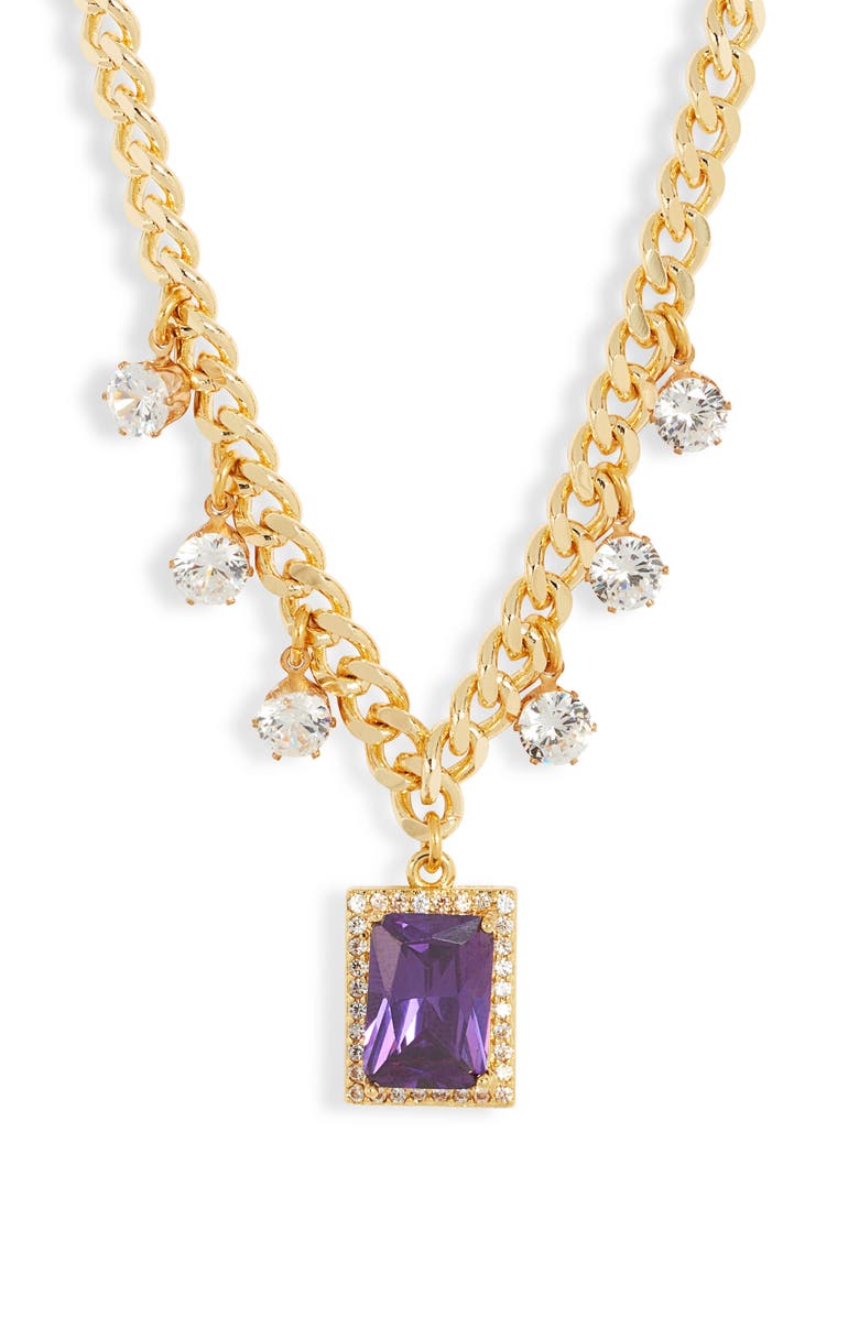 VIDAKUSH The Vixen Vault Choker, Main, color, Purple