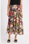 selected Black Multi Floral