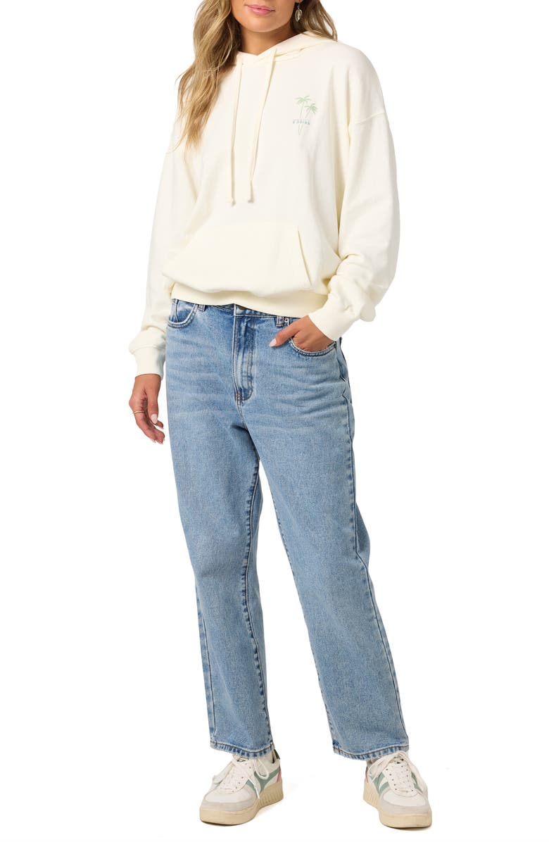 O'Neill Drift Graphic Zip-Up Hoodie, Alternate, color, Winter White