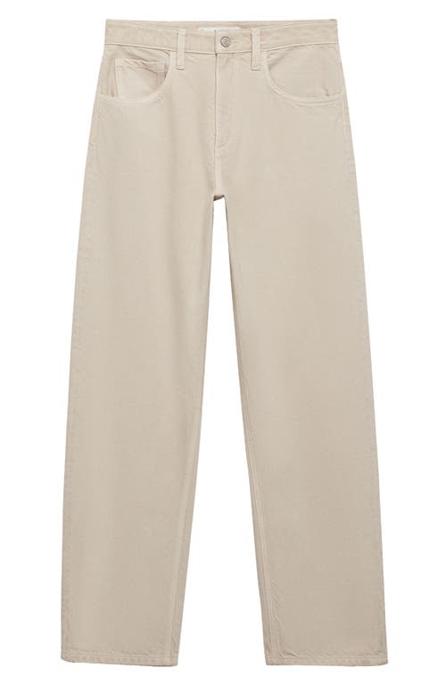 Shop Mango High Waist Balloon Jeans