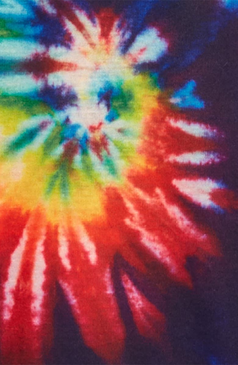 PJ Salvage Tie Dye Two-Piece Pajamas, Alternate, color,