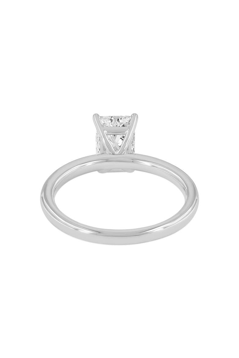 Dora 14K Gold Radiant Cut Lab Grown Solitaire Diamond Ring - 1.5 Ct, Alternate, color, 14K White Gold