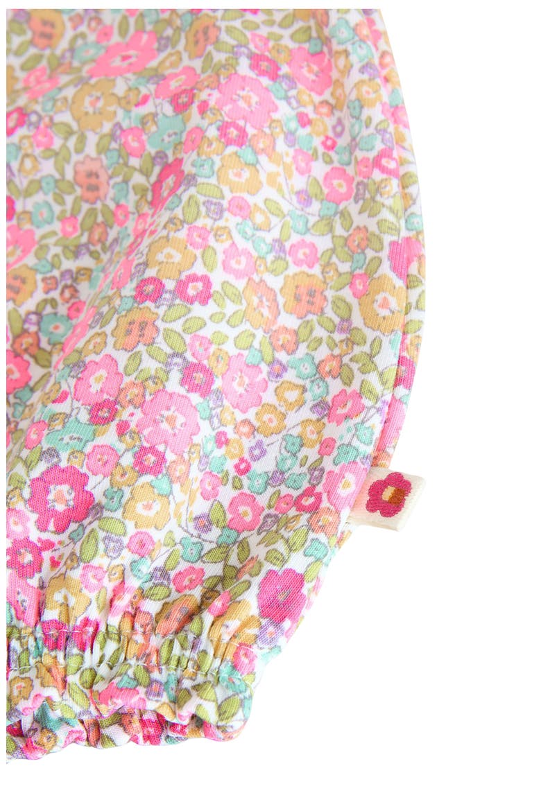 Bunny Graphic T-Shirt & Floral Pants Set, Alternate, color, PINK/WHITE
