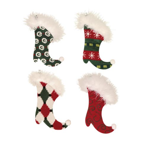 Dancing Petit Point Mini Stocking A/4
