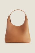 Wool & Oak Hobo Relaxed Organized Leather Shoulder Bag