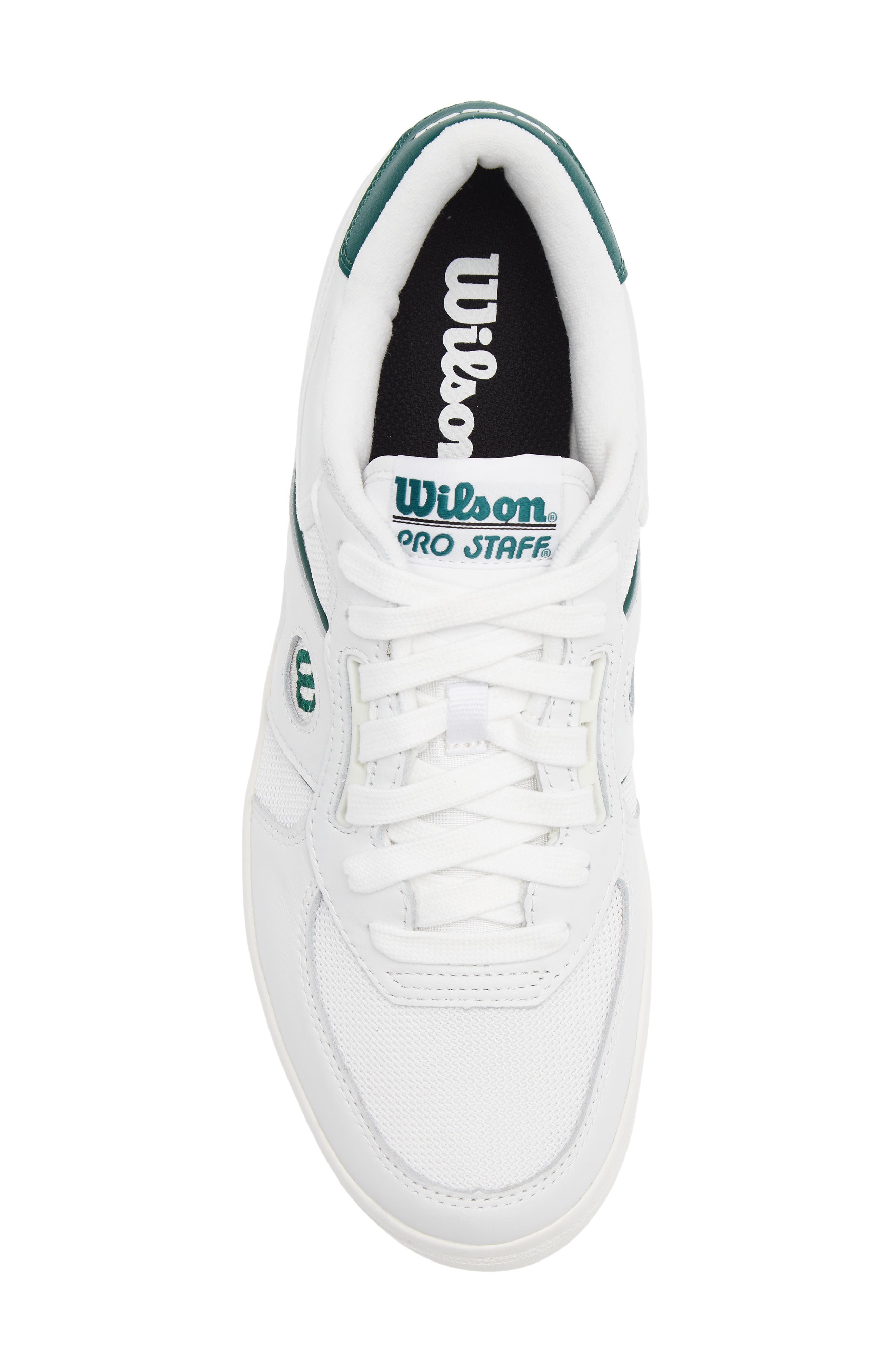 Gender Inclusive Pro Staff 87 Mesh Sneaker, Alternate, color, WHITE/WHITE/EVERGREEN