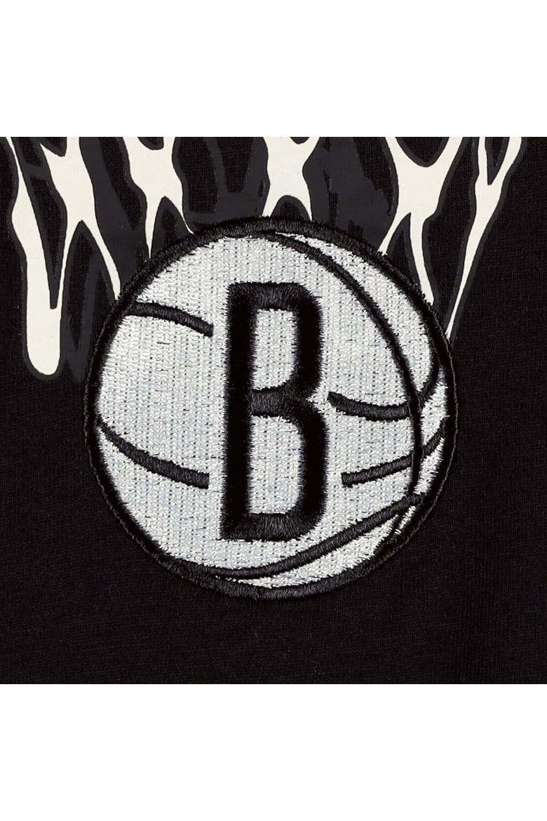 Men's Tommy Jeans Black Brooklyn Nets Tim Backboard T-Shirt, Alternate, color, Black