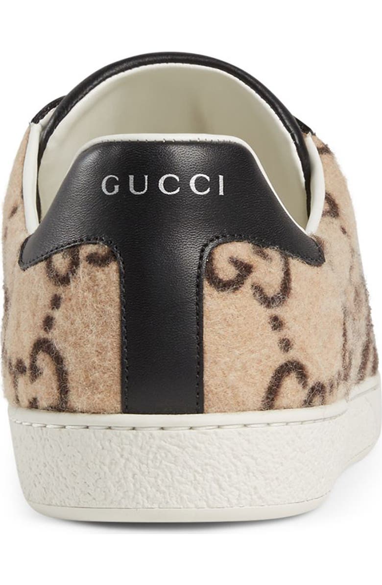 Gucci New Ace GG Logo Sneaker, Alternate, color,