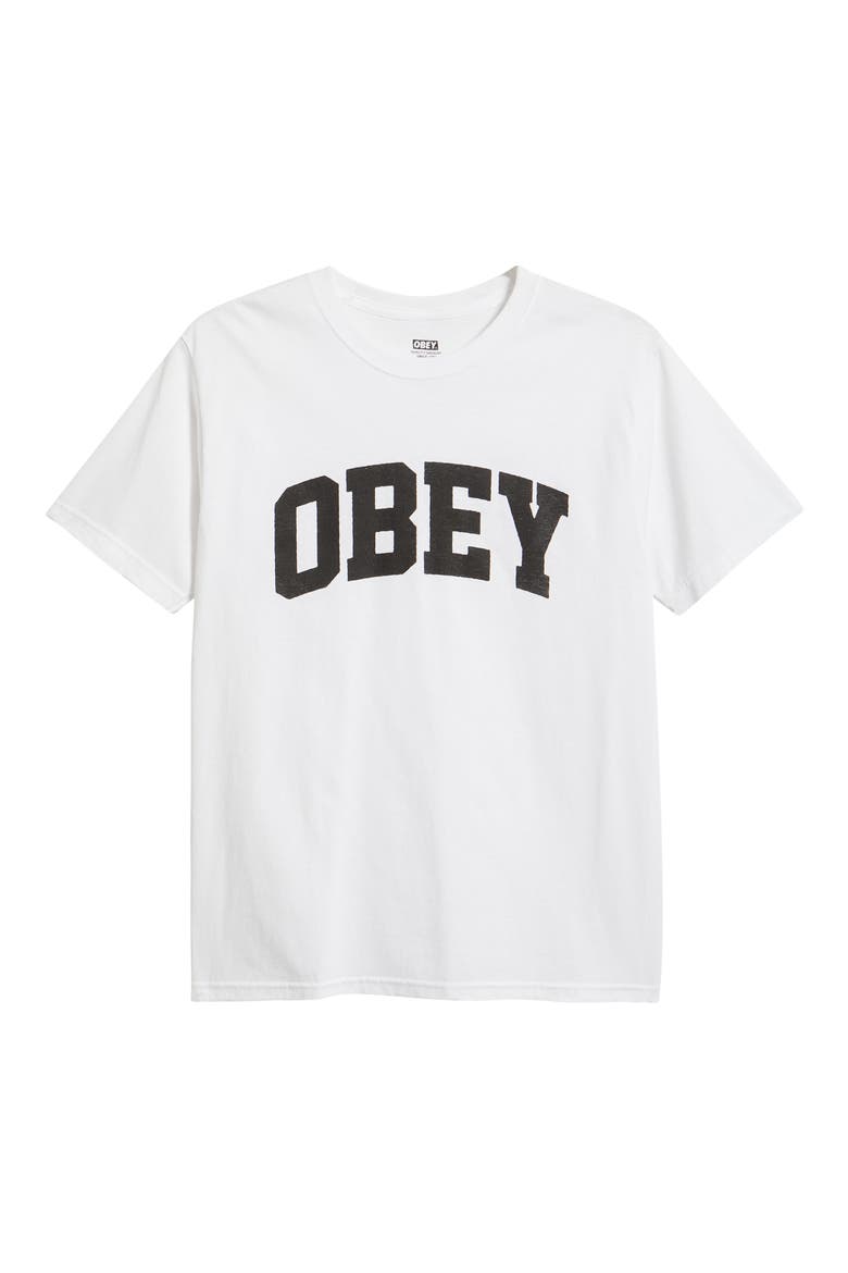 Collegiate Graphic T-Shirt, Alternate, color, WHITE