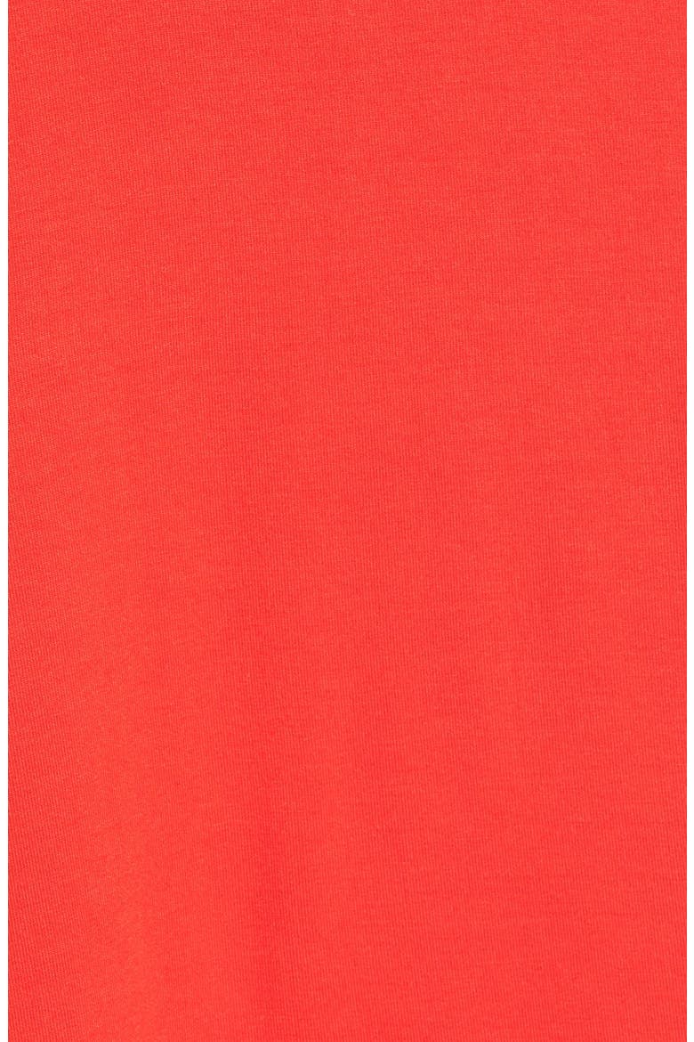 Ruched Waist Side Slit Maxi Skirt, Alternate, color, PIPER RED