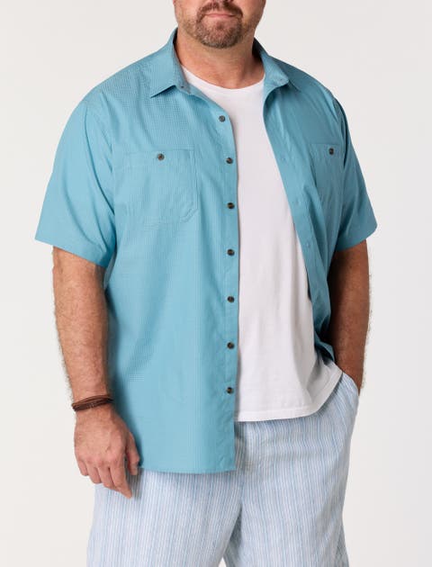 Textured Solid Sport Shirt