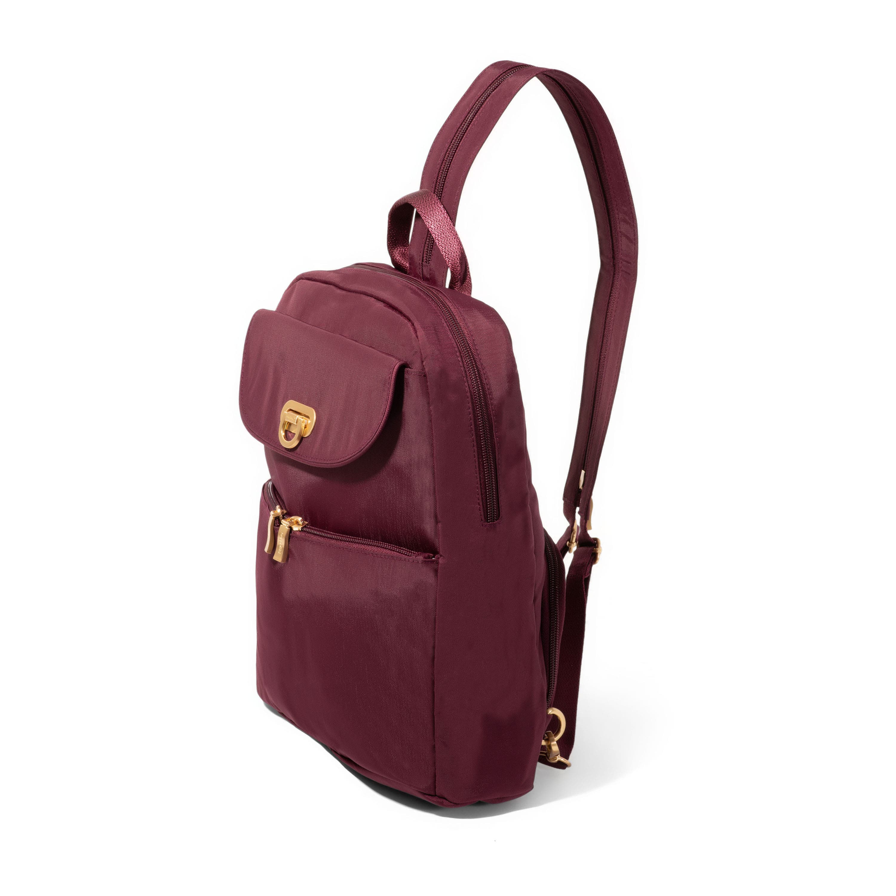 Coastal Flip Lock Day Pack, Alternate, color, Jam With Gold Hardware