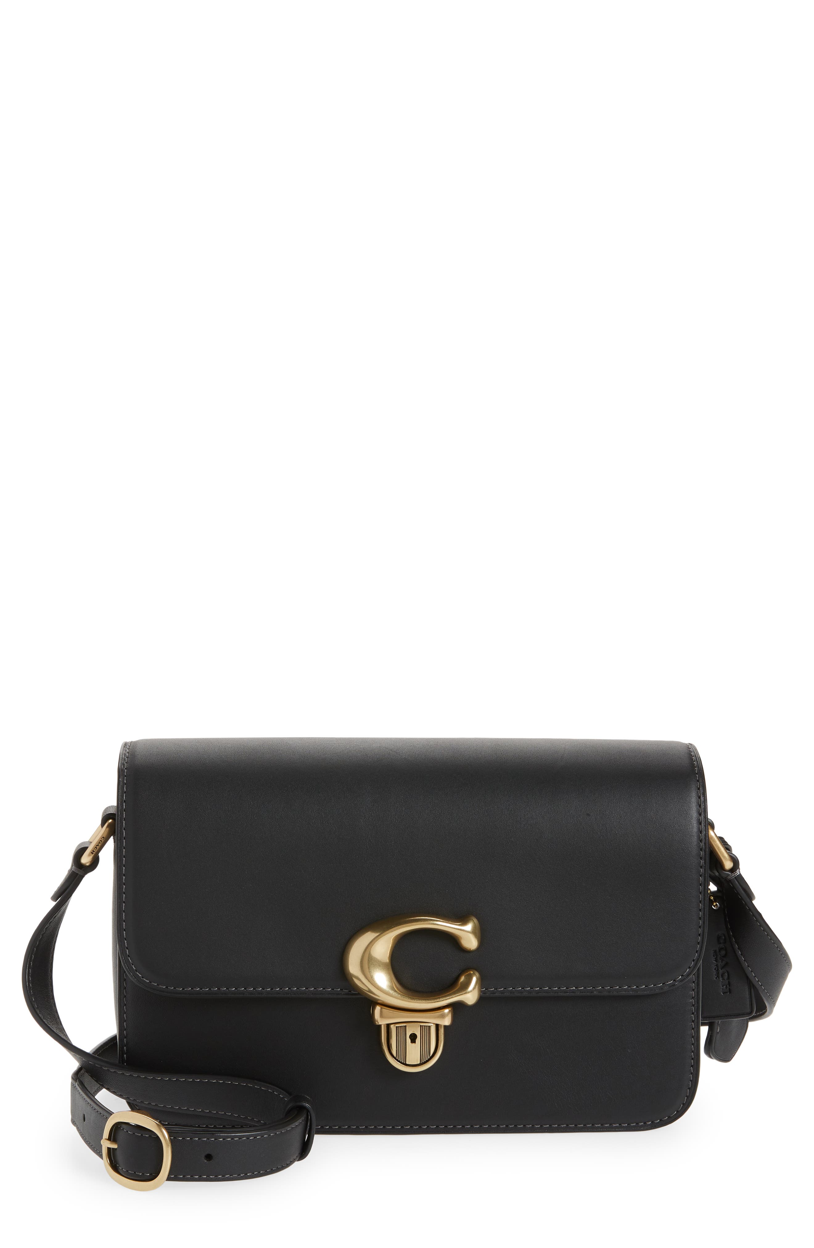 COACH Studio Glovetanned Leather Shoulder Bag, Main, color, 