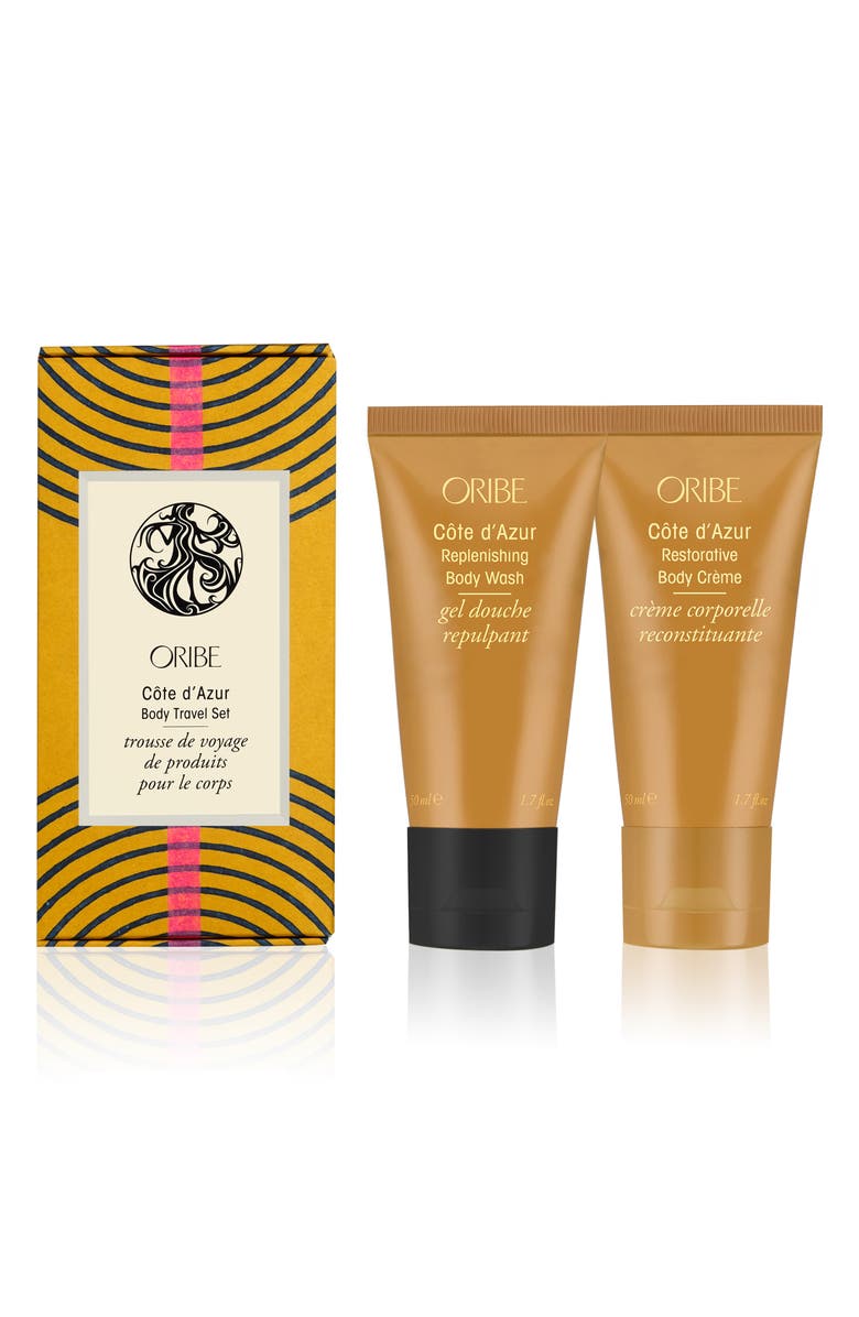 Oribe Travel Size Côte d'Azur Body Wash & Crème Set, Main, color, 