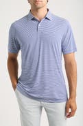 Peter Millar Featherweight Market Stripe Performance Polo