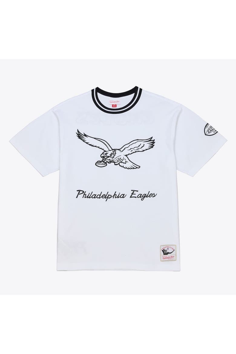 Men's Mitchell & Ness  White Philadelphia Eagles Arctic T-Shirt, Main, color, White