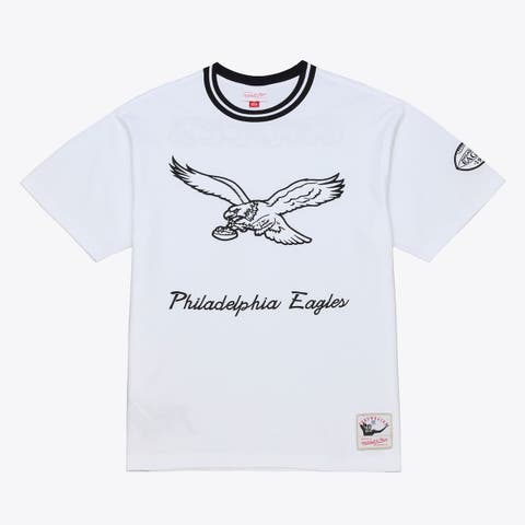 Men's Mitchell & Ness  White Philadelphia Eagles Arctic T-Shirt