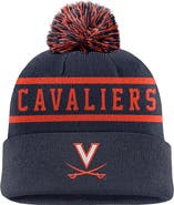 Nike Men's Nike Navy Virginia Cavaliers Peak Cuffed Knit Hat with Pom