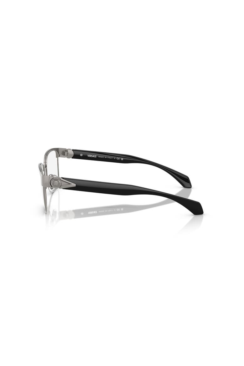 57mm Square optical glasses, Alternate, color, Grey