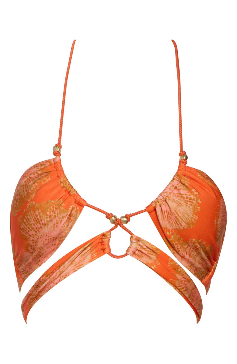 ViX Paula Hermanny Phyto Paige Halter Bikini Top, Alternate, color,