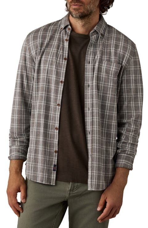 Coastline Knit Button-Down Shirt