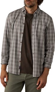Faherty Coastline Knit Button-Down Shirt