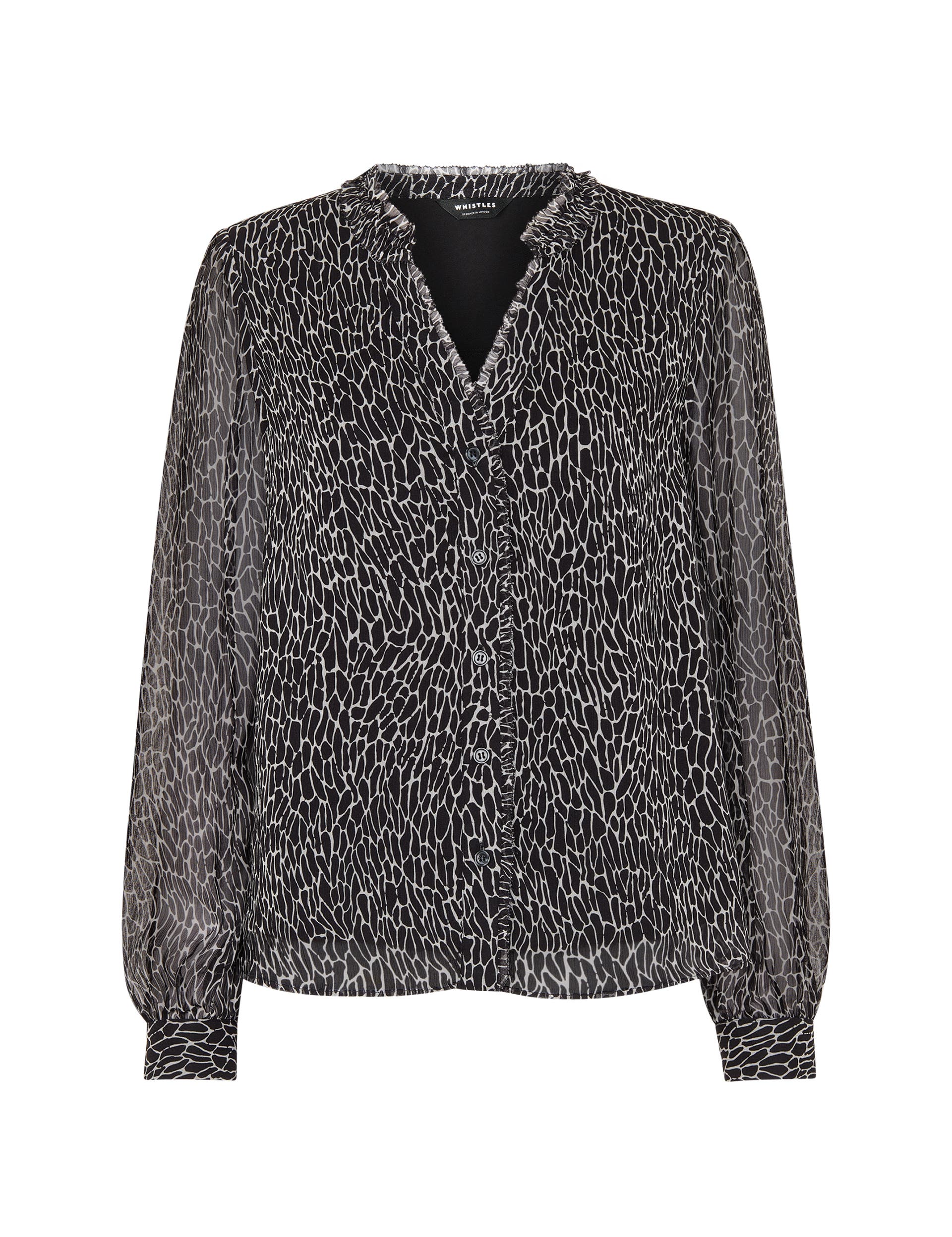 Dragonfly Print Blouse - image 2